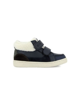 bt kix hi fur nappa-velours navy-brown