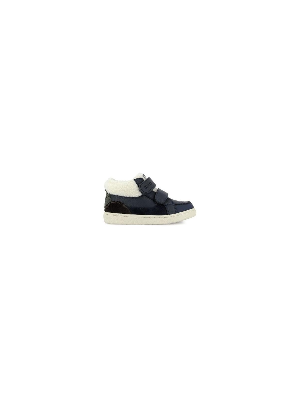 bt kix hi fur nappa-velours navy-brown