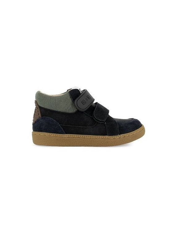 bt kix hi v2 nappa-velours gris cab-kaki
