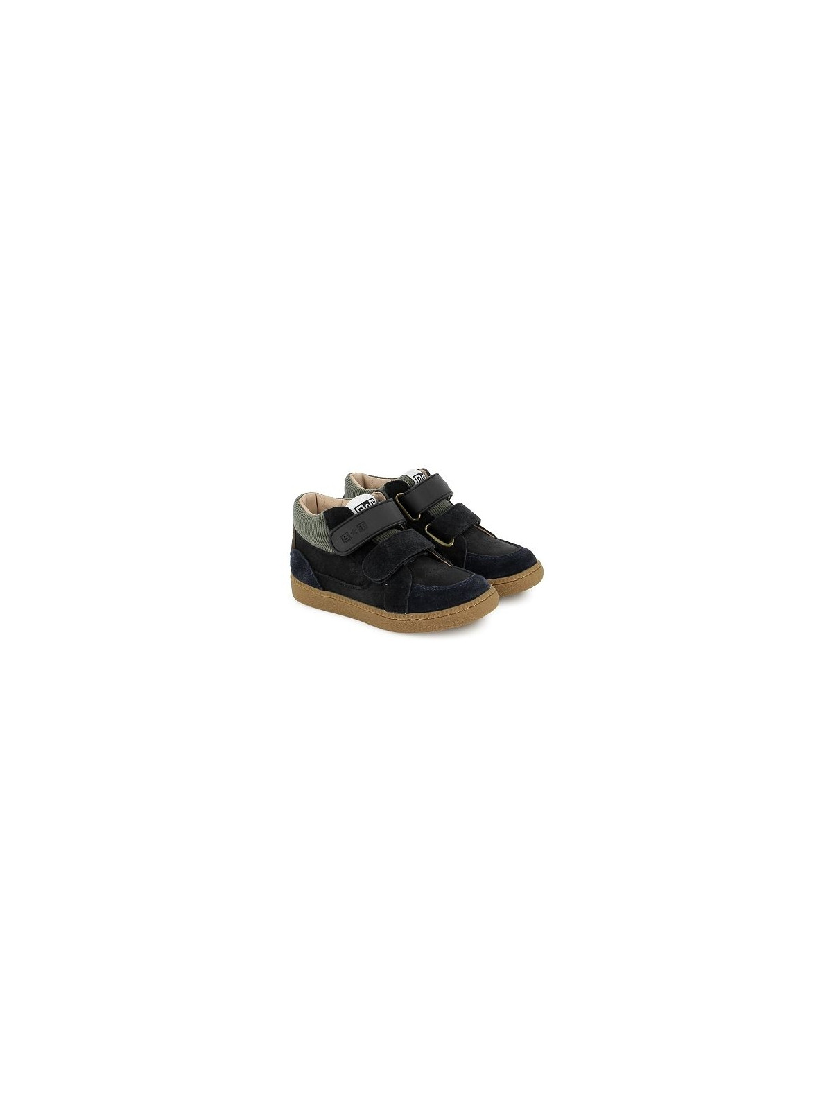 bt kix hi v2 nappa-velours gris cab-kaki