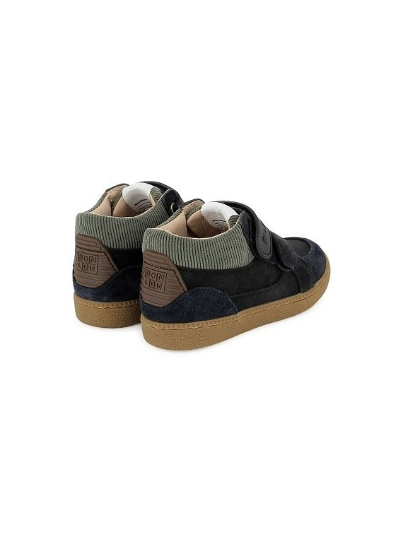 bt kix hi v2 nappa-velours gris cab-kaki