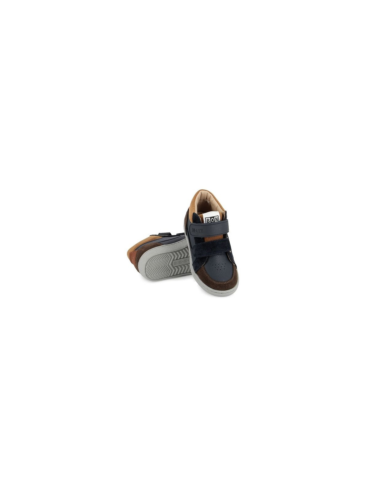 bt kix hi v2 nappa-velours navy-cognac