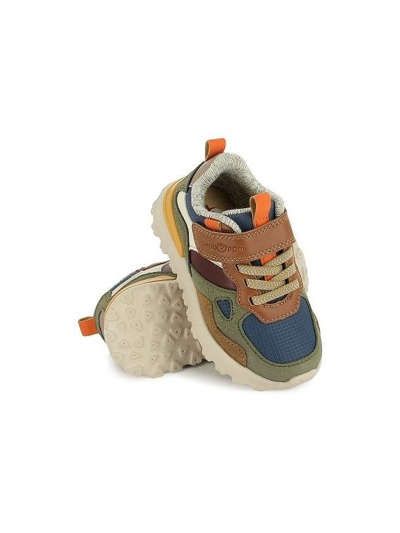 joggy scratch pur nappa navy-kaki