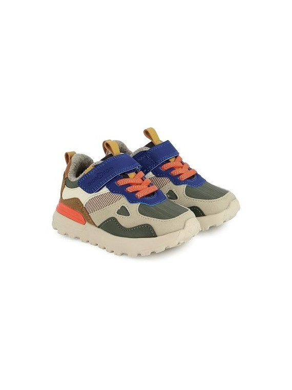 joggy scratch pur nappa kaki-royal blue