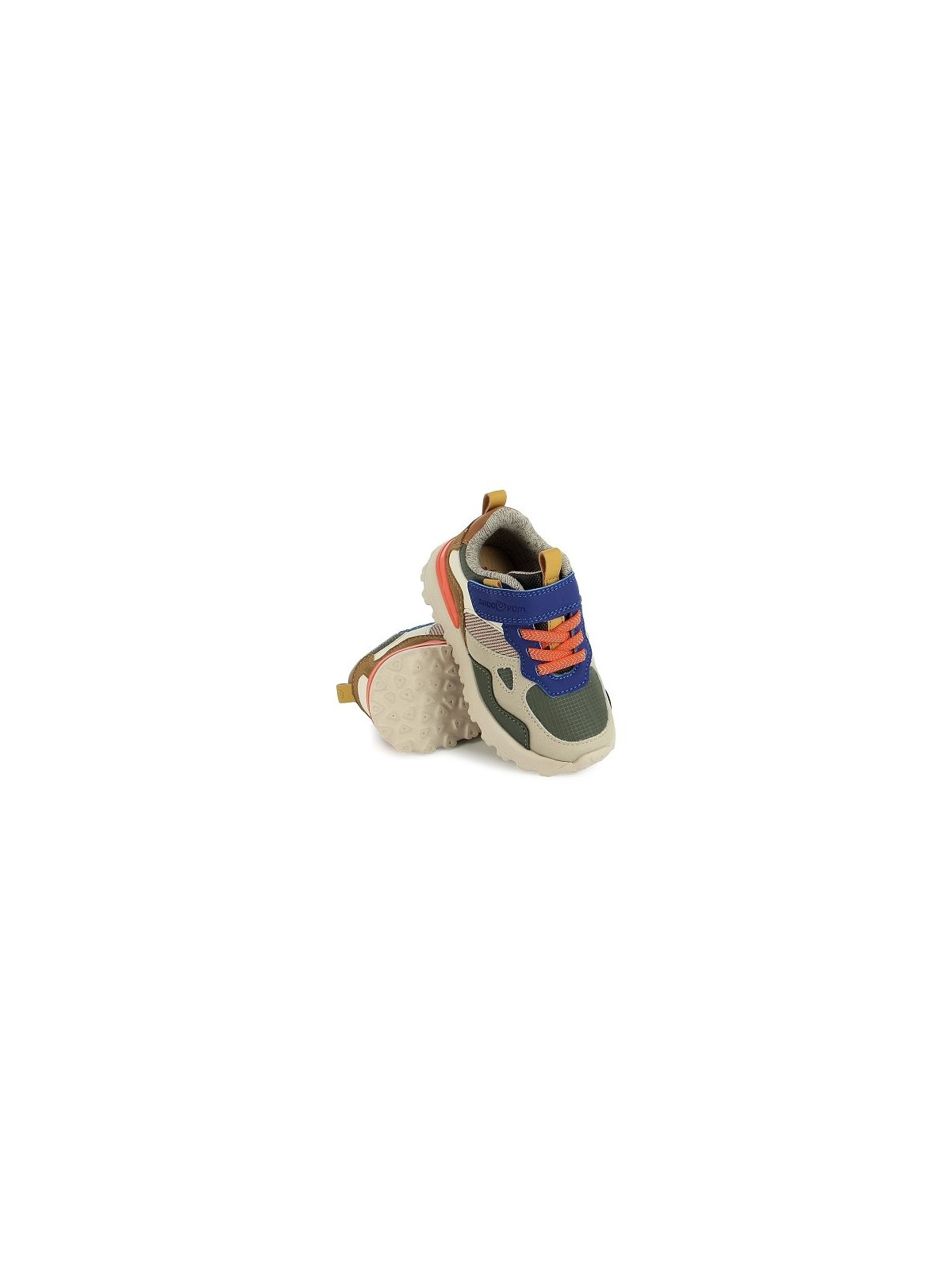 joggy scratch pur nappa kaki-royal blue