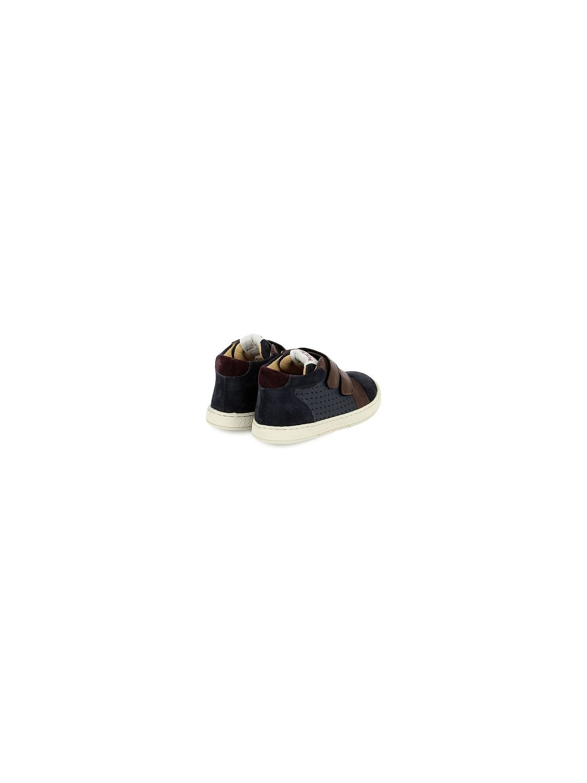 mousse easy perfo velours-alce navy-brown