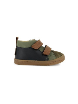 kikko scratch nappa-velours navy-olive-camel