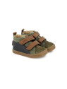 kikko scratch nappa-velours navy-olive-camel