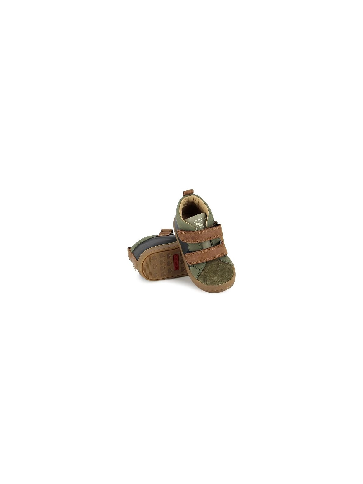 kikko scratch nappa-velours navy-olive-camel