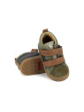 kikko scratch nappa-velours navy-olive-camel