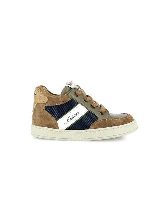 mousse racing nappa-nylon brun-navy