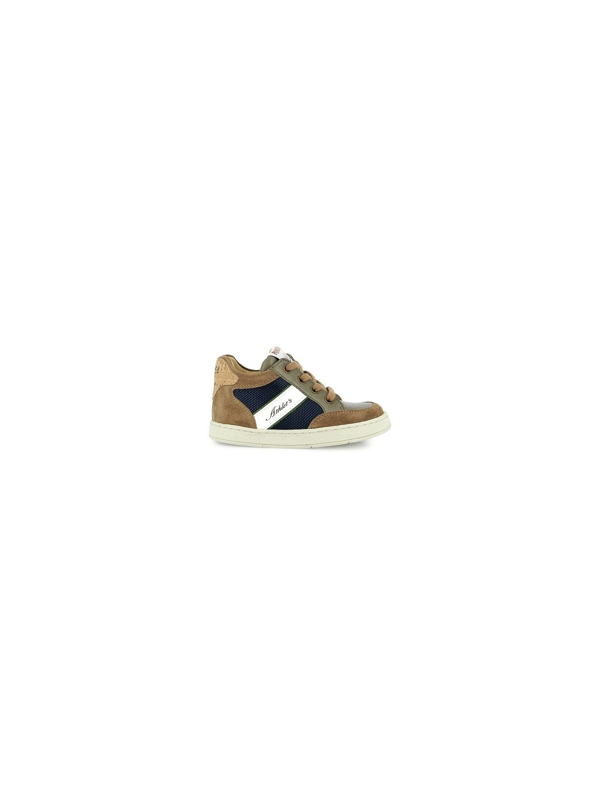 mousse racing nappa-nylon brun-navy
