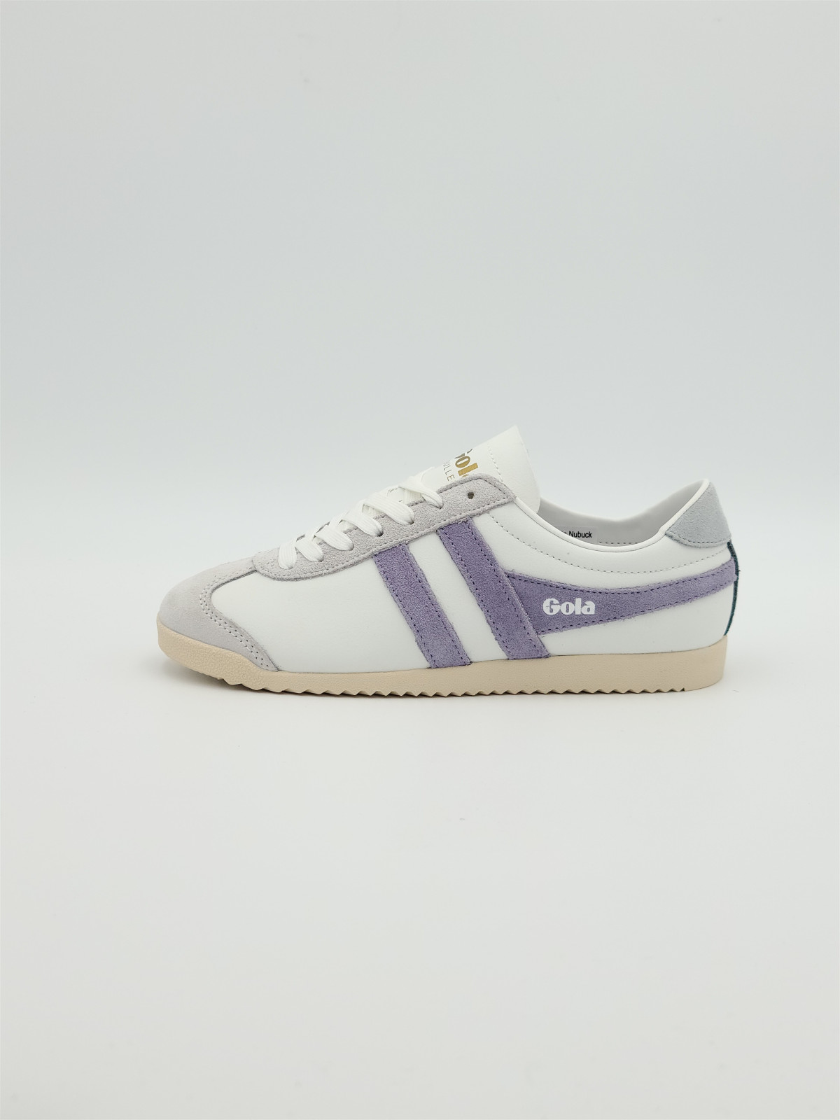 bullet suede white/lavande/ice blue