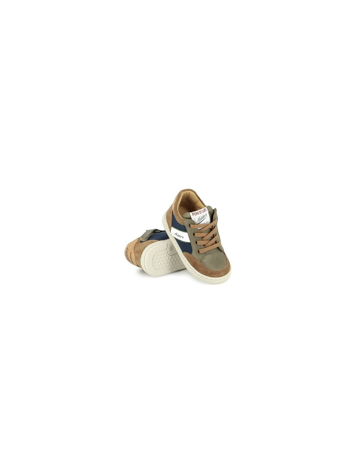 mousse racing nappa-nylon brun-navy