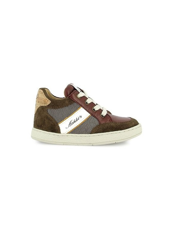 mousse racing nappa-nylon bordeaux-metal grey