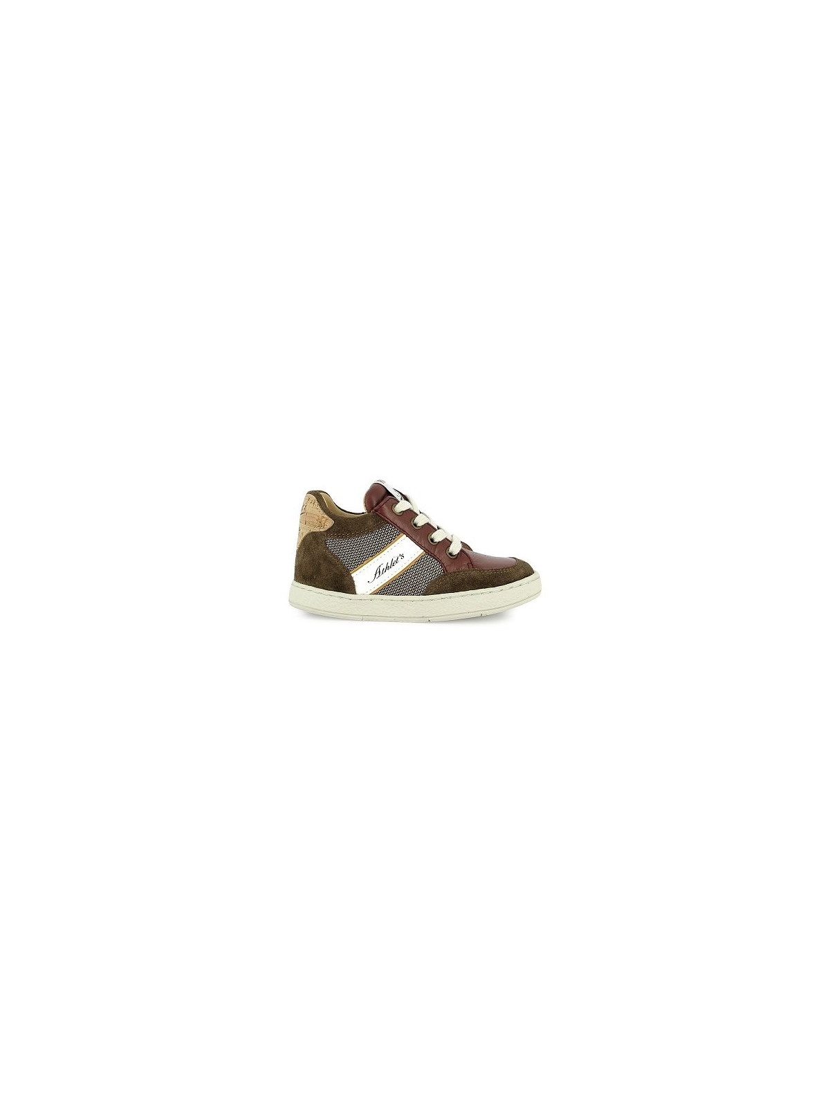 mousse racing nappa-nylon bordeaux-metal grey