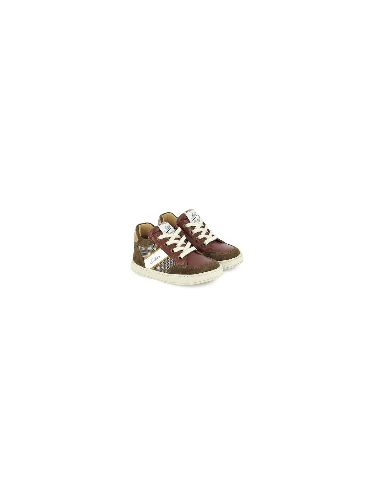mousse racing nappa-nylon bordeaux-metal grey