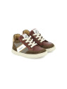 mousse racing nappa-nylon bordeaux-metal grey