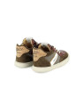 mousse racing nappa-nylon bordeaux-metal grey