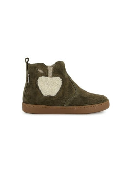 play apple fur velours oily kaki
