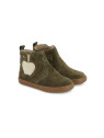 play apple fur velours oily kaki