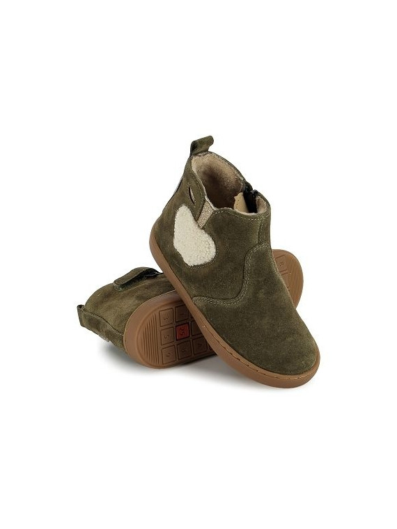 play apple fur velours oily kaki