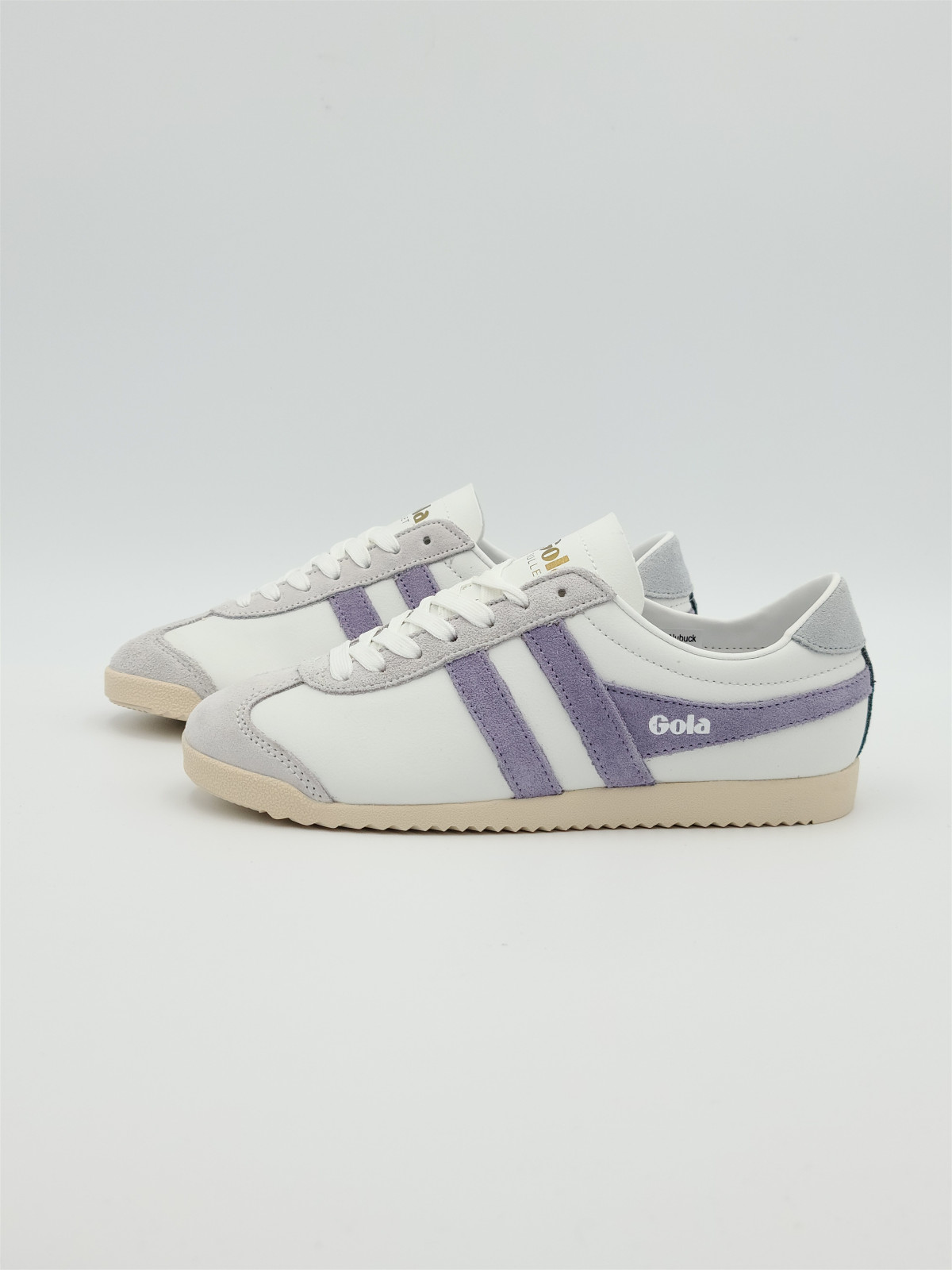 bullet suede white/lavande/ice blue