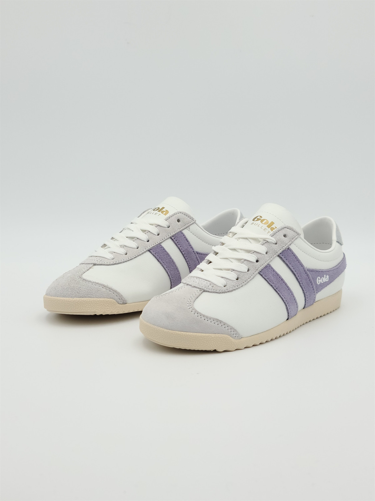bullet suede white/lavande/ice blue