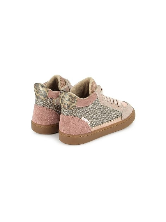 play connect fur lam-glitter nude-light copper
