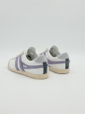bullet suede white/lavande/ice blue