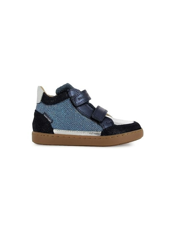 play easy co laminato-velour navy-silver