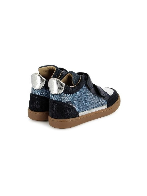 play easy co laminato-velour navy-silver