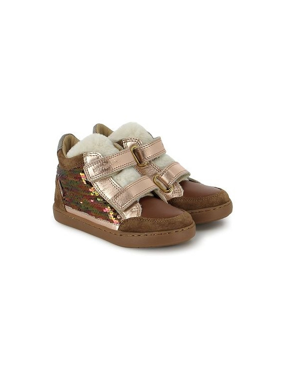 play easy co laminato-velour camel-light copper