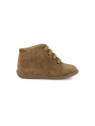 stand-up bottine velours tabac