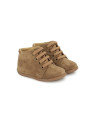 stand-up bottine velours tabac