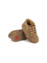 stand-up bottine velours tabac