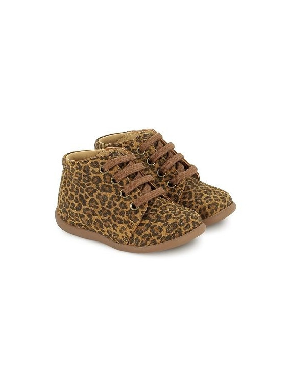 stand-up bottine baby leo naturel