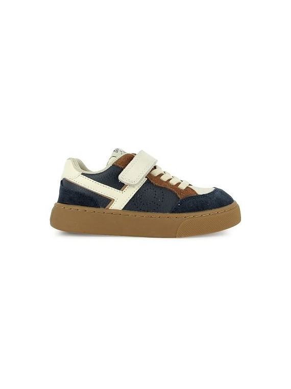 t&c 17 laces nappa navy-white-camel