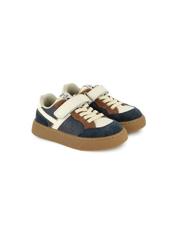 t&c 17 laces nappa navy-white-camel