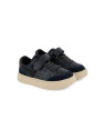 t&c 17 laces velours-nappa blue-chocolat