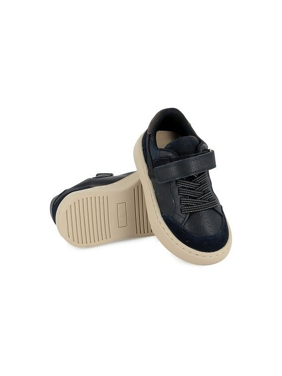 t&c 17 laces velours-nappa blue-chocolat