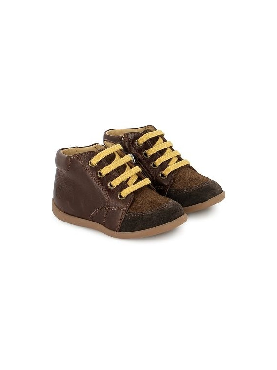 stand-up zippy vel-pony-alce brown