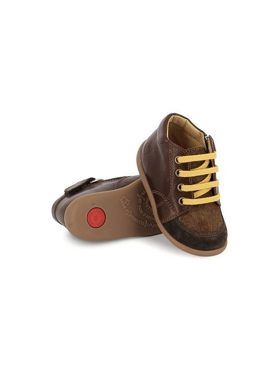 stand-up zippy vel-pony-alce brown