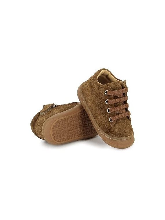 tom zip lace velours oily cappuccino