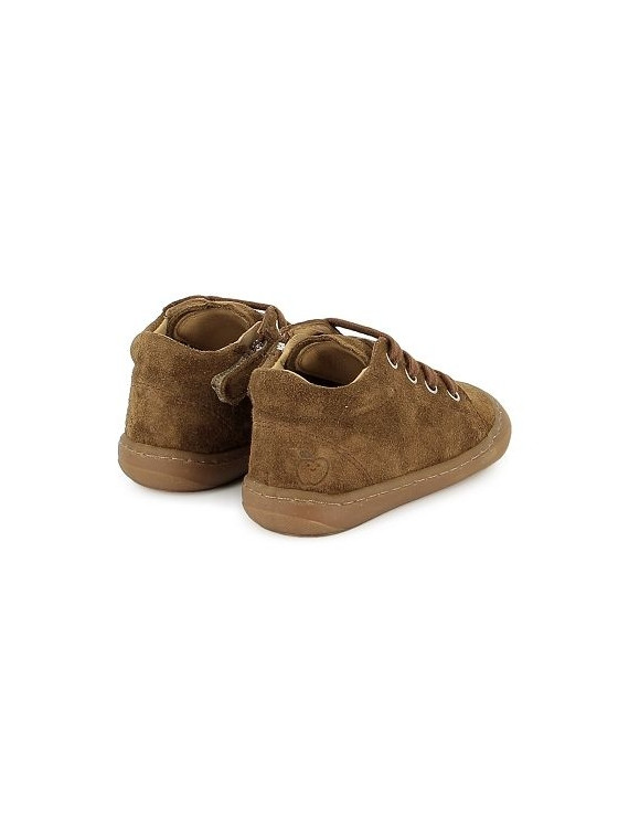 tom zip lace velours oily cappuccino