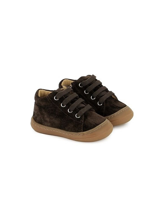 tom zip lace velours truffe