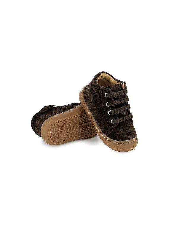 tom zip lace velours truffe