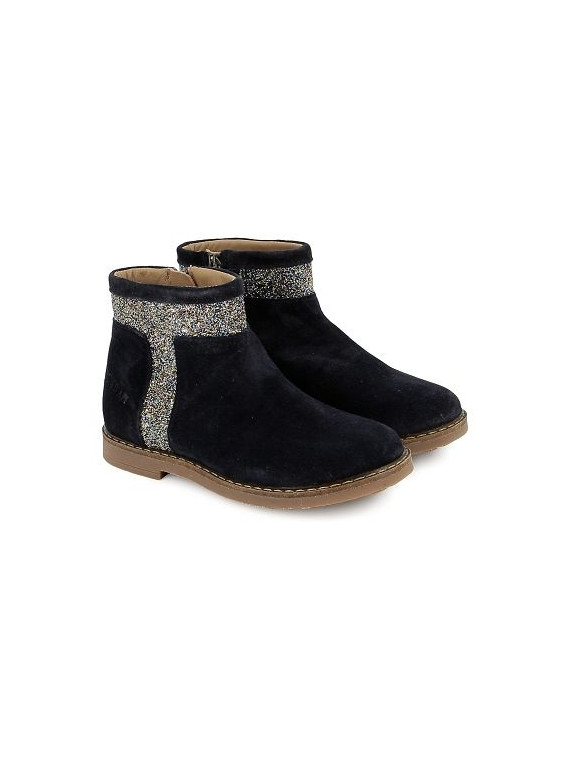 trip trott velours-glitter navy-multi