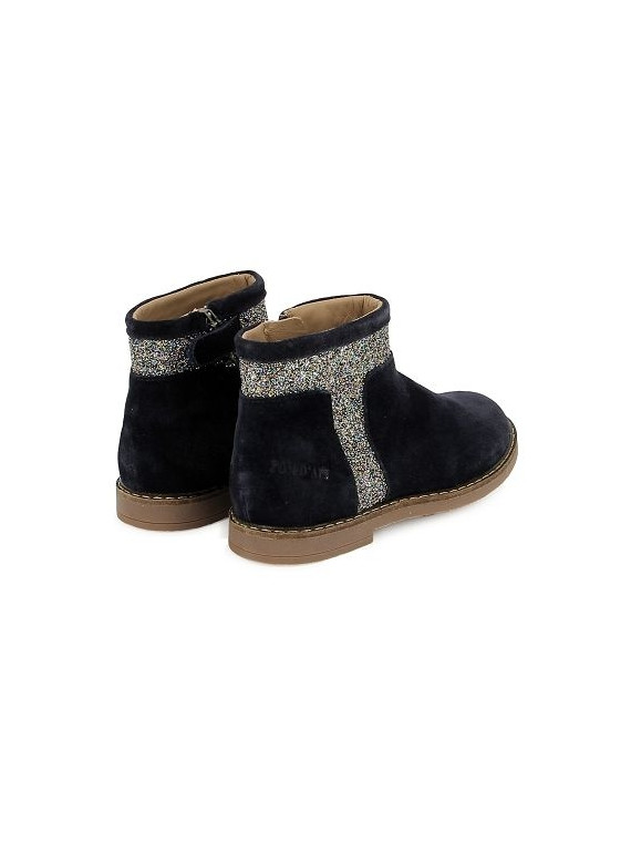 trip trott velours-glitter navy-multi