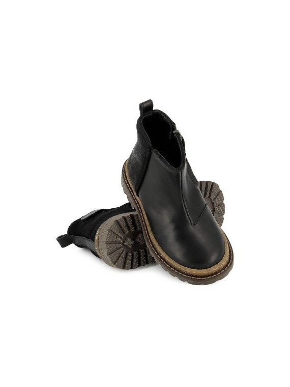 wall boots nappa-pony noir